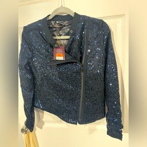 Jaqueta Pilar. Sequin, navy color stunning 🤩!!